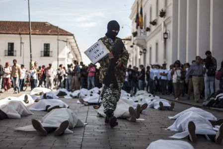 Estudiantes Protestan En Popayán