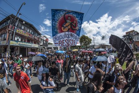 Estudiantes Protestan En Popayán (8)