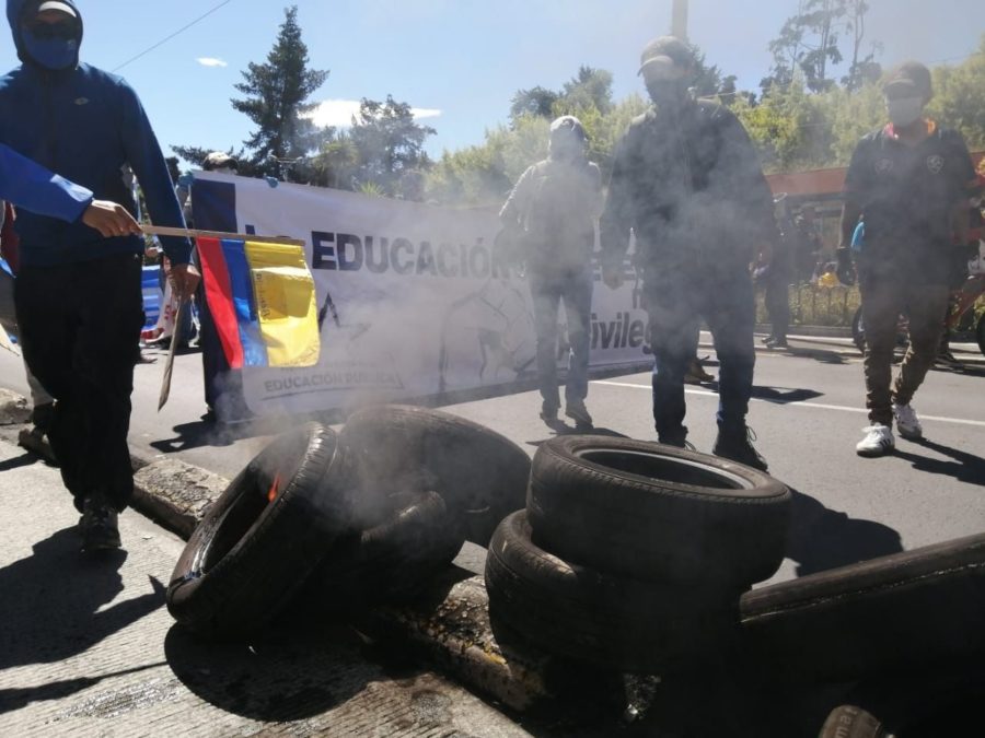 Regresan las movilizaciones contra Lenin Moreno en Ecuador