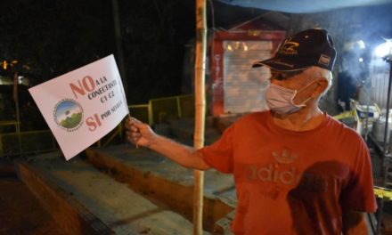 En Floridablanca la movilización también es por los Cerros Orientales