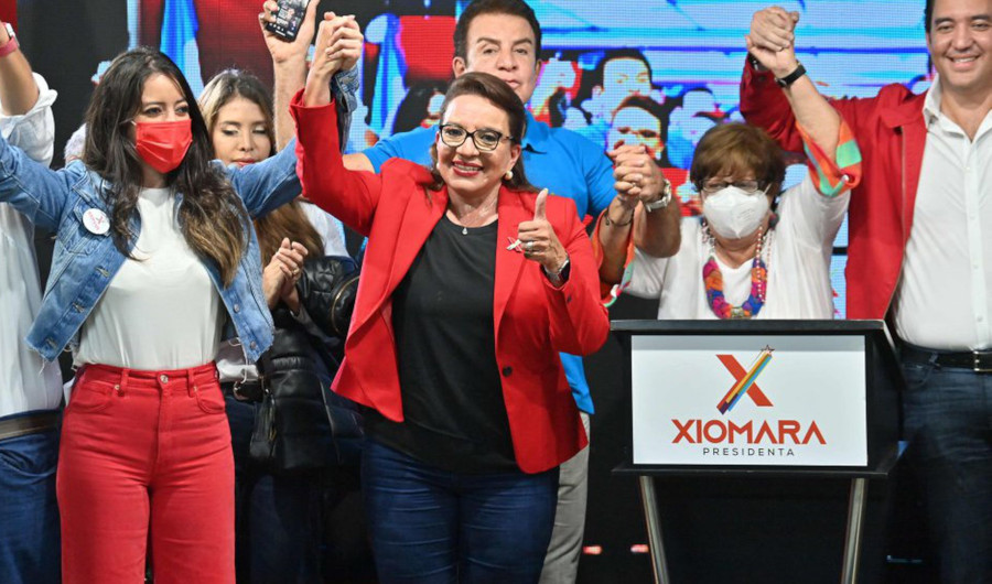 Xiomara Castro primera mujer presidenta de Honduras