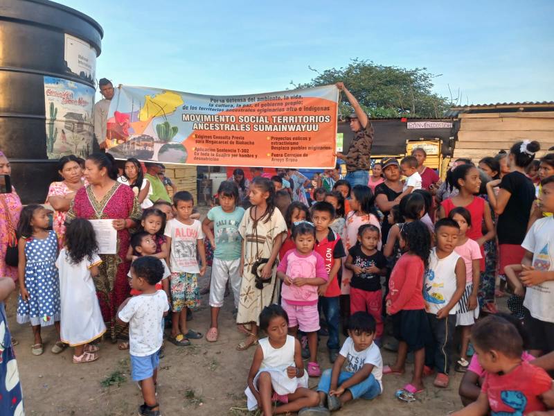 Indígenas Wayuu preparan protesta por el derecho a la vivienda