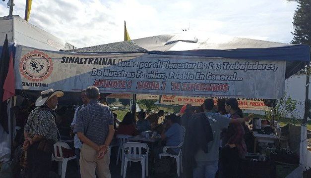 Caravana Humanitaria acompañó la lucha de Sinaltrainal en Bugalagrande
