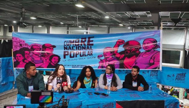 Organizaciones sociales trazan el rumbo de la lucha popular en Colombia