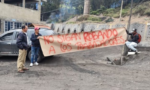 Trabajadores de minera INDUCTAB S.A.S. en Boyacá exigen pago de salarios atrasados