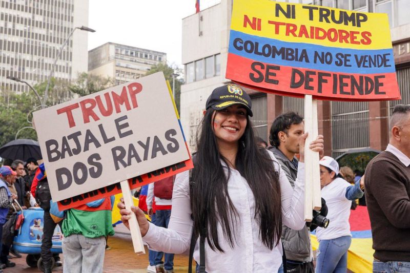 Protestas multitudinarias contra el imperialismo de Estados Unidos se extienden por el mundo