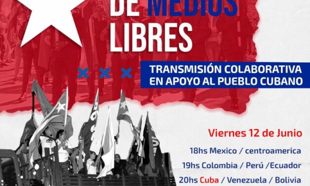 Cadenazo solidario por Cuba