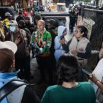 Tras desalojo, familias de trabajadores informales instalan refugio humanitario en el centro de Medellín